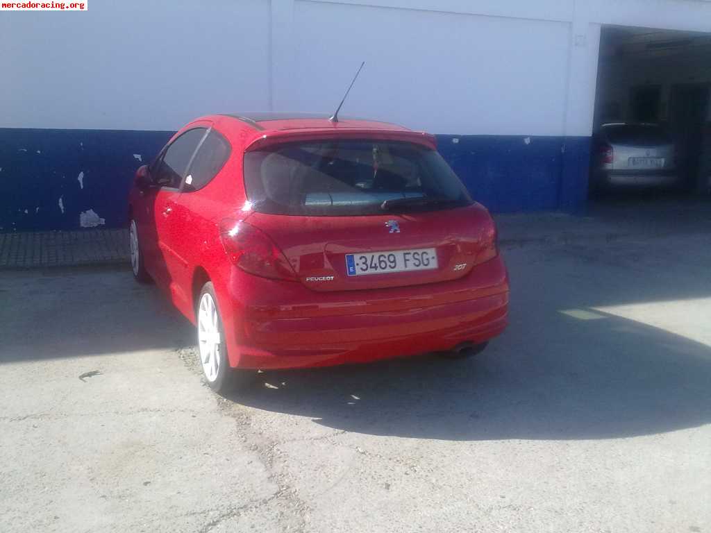 Vendo 207 gt turbo 1.6 16v. 150cv. gasolina por motivos de t