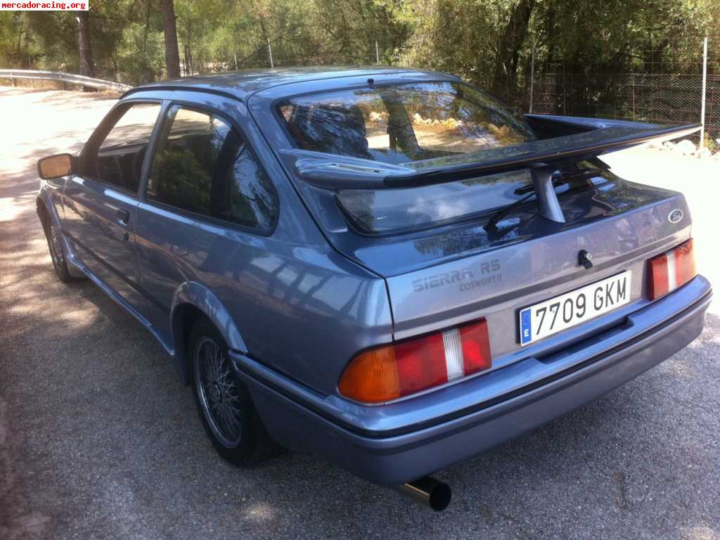 Ford sierra rs cosworth blue moonstone