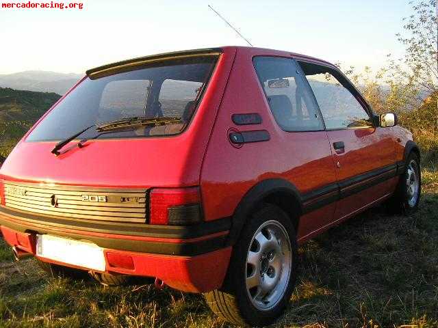 Peugeot 205 gti restaurado