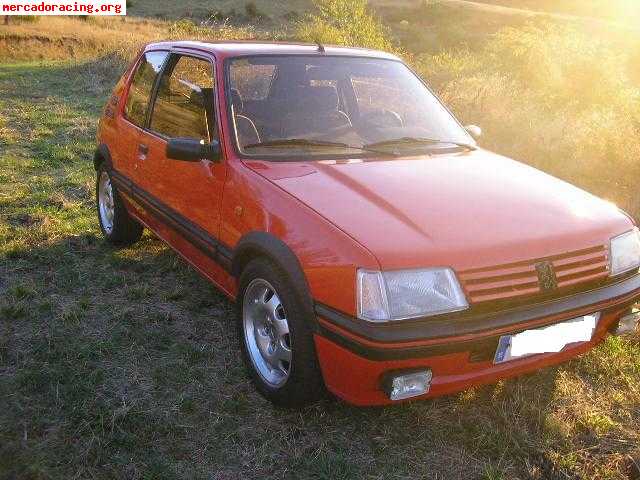 Peugeot 205 gti restaurado