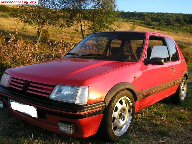 Peugeot 205 gti restaurado