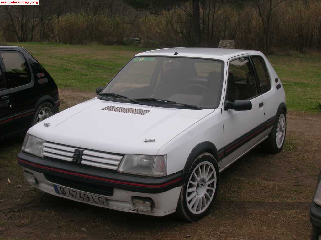 Vendo 205 gti motor mi 16v y webers de 45 todo omologado