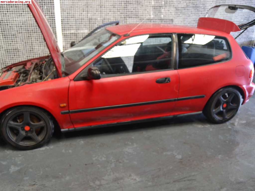 Honda civic eg b18, malaga