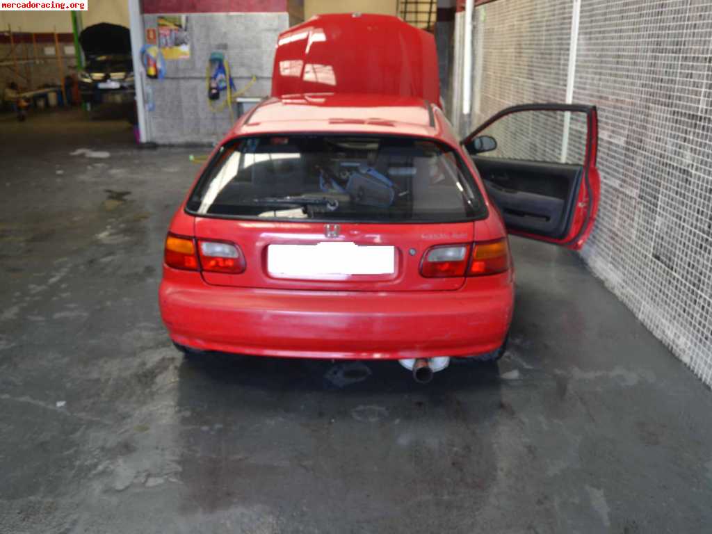 Honda civic eg b18, malaga