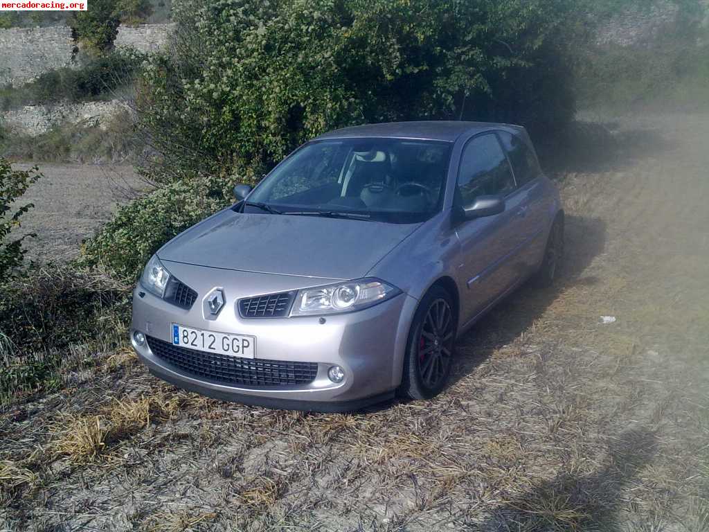 Megane sport rs 2008,con recaro sporster en piel negra