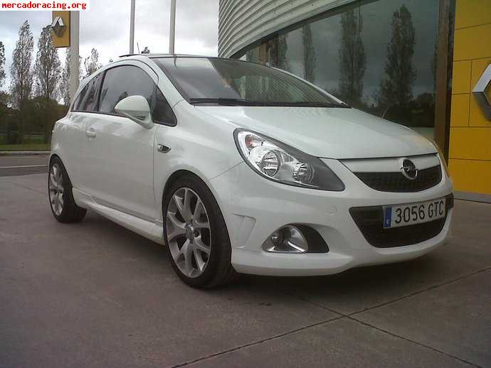 Opel corsa opc blanco 2010