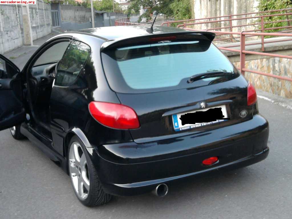 Vendo peugeot 206 xs 1.6i 110cv   6000 negociables