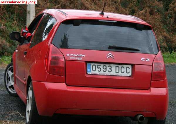 Se vende citroen c2 1.6 16v vts con llantas compomotive en 1