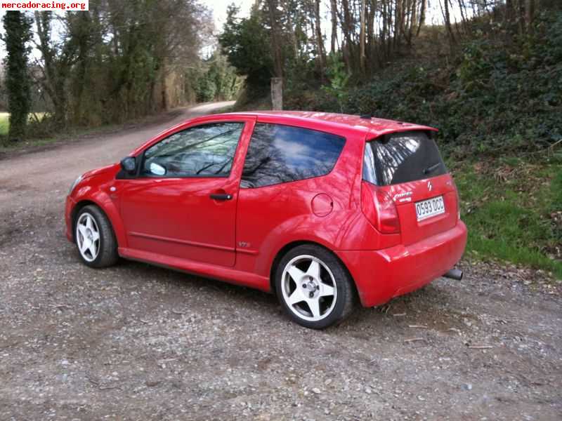 Se vende citroen c2 1.6 16v vts con llantas compomotive en 1