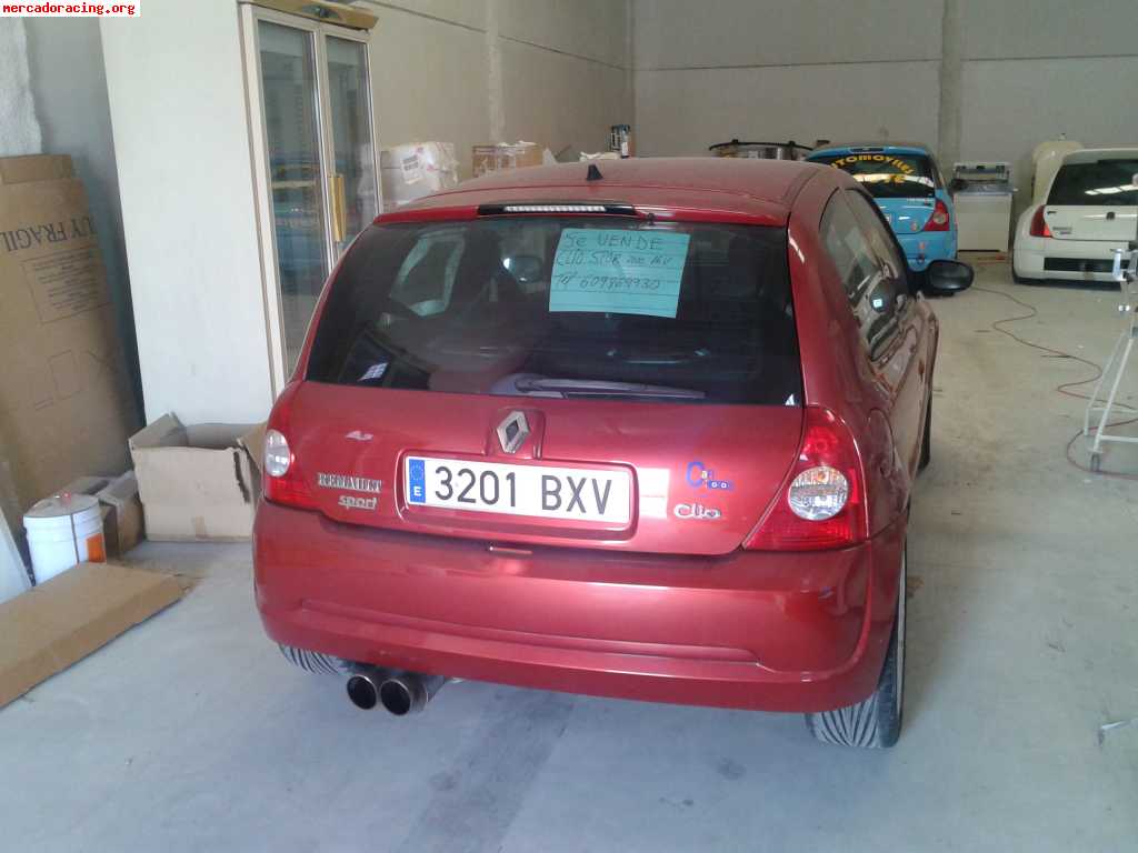 Vendo clio sport fase ii inmejorable