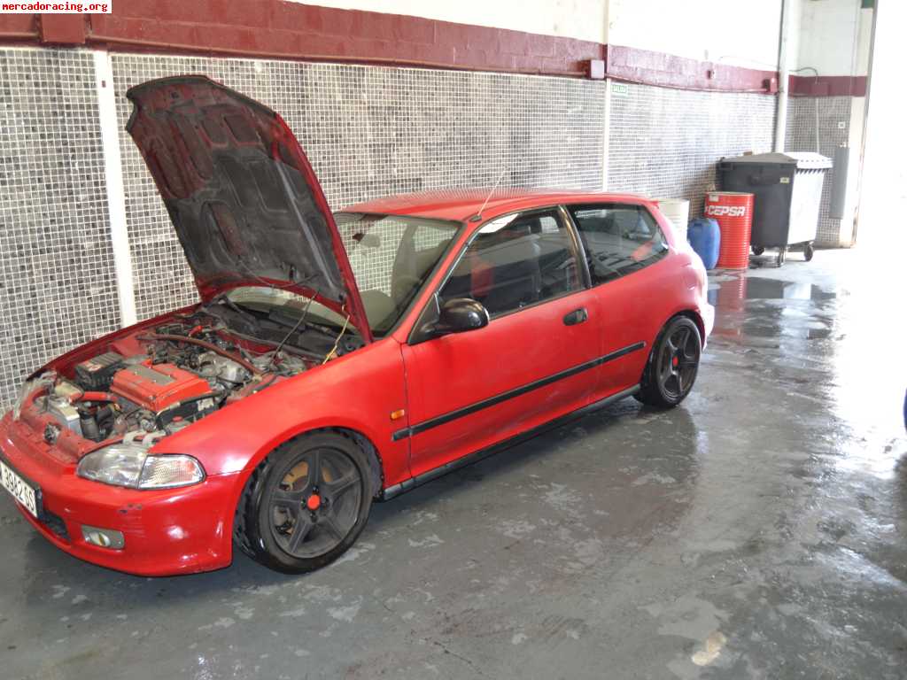 Honda civic eg motor b18, malaga. 4999 euros, acepto cambios