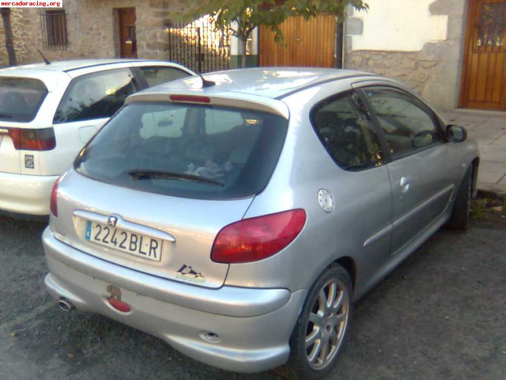 Peugeot 206 gti año 2001!!!!!!!!!