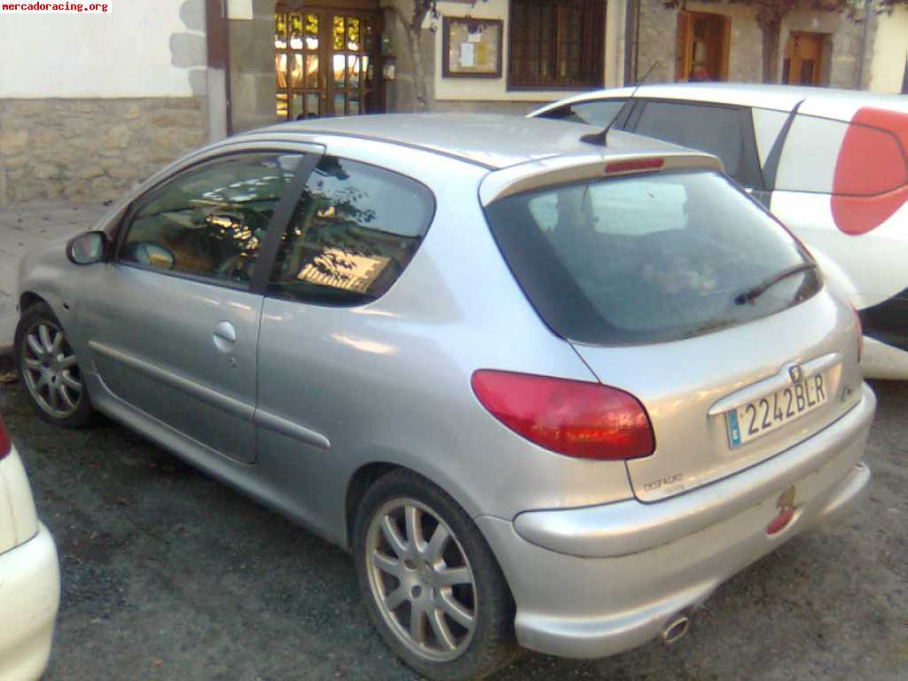 Peugeot 206 gti año 2001!!!!!!!!!