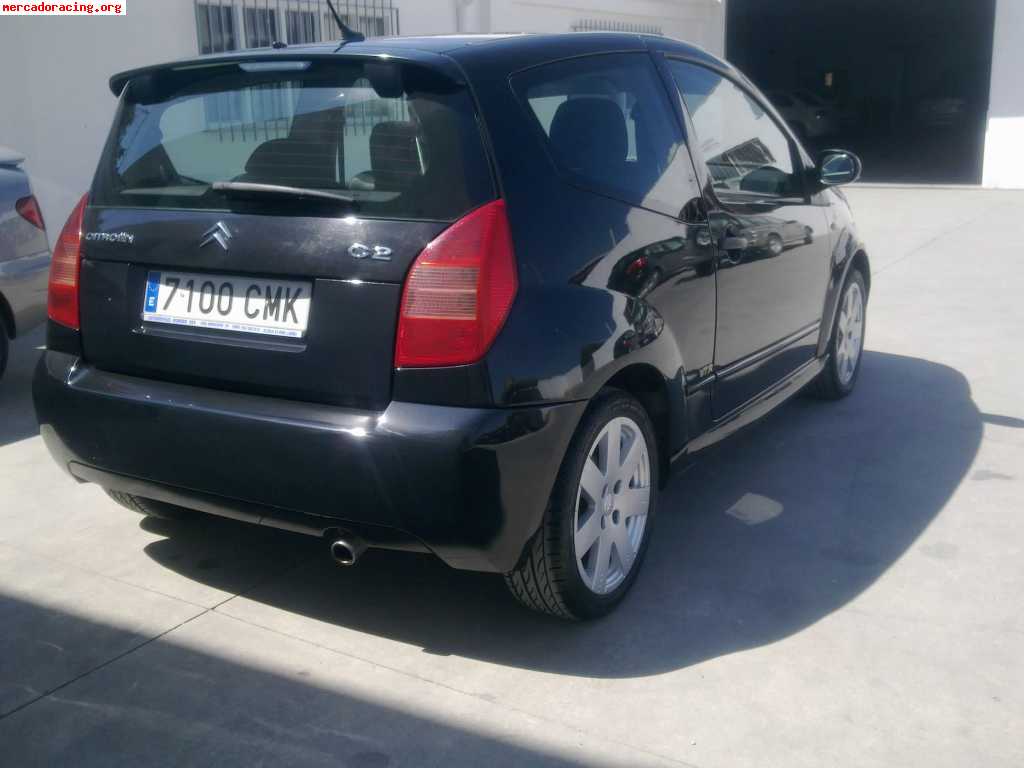 Citroen c2 16. 16v con levas en el volante