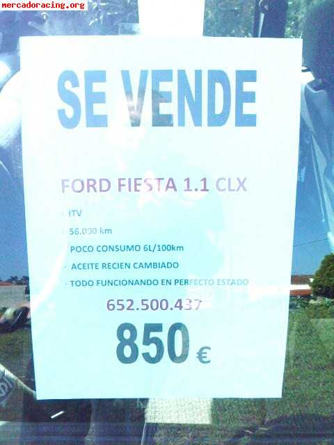 Ford fiesta 3 puertas
