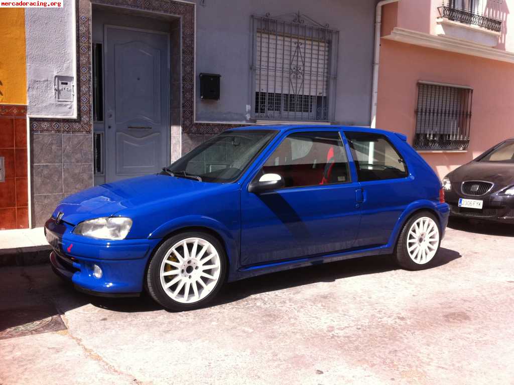 106 gti 79000 km reales muchos extras 3500 euros!!!!!