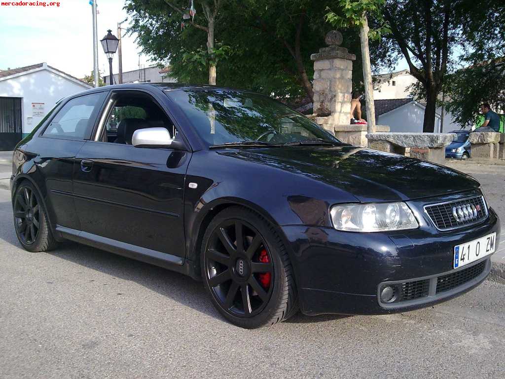 Audi s3  8l quattro 210cv  6 velocidades