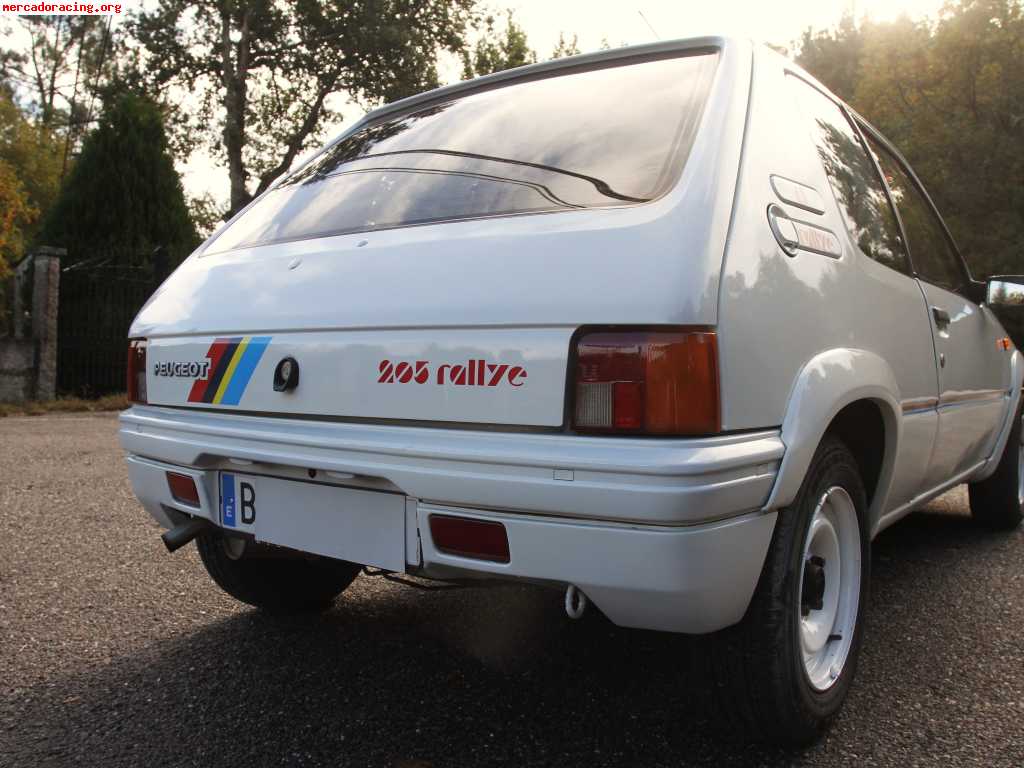 Se vende 205 rallye del 89 de serie total