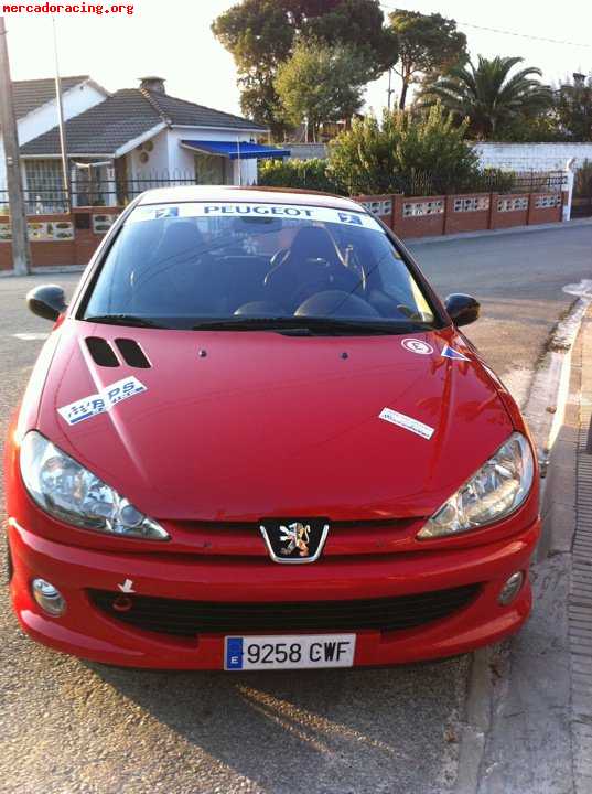 Peugeot 206 rc vendo o cambio