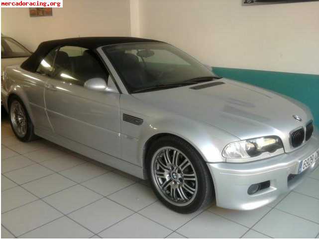 Bmw m3 e46 cabrio impecable