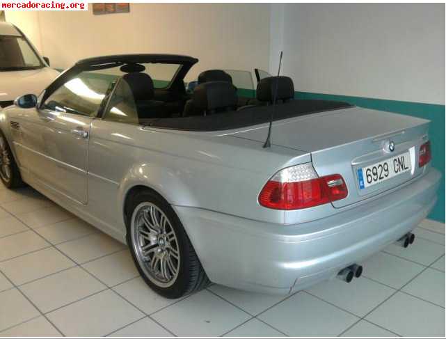 Bmw m3 e46 cabrio impecable