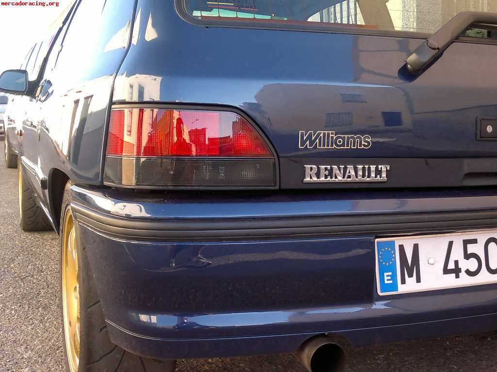 Renault clio williams,de  coleccion!!