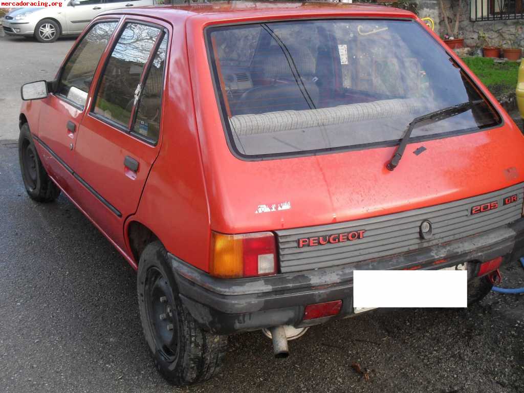 Vendo peugeot 205 1.3 gasolina 5p