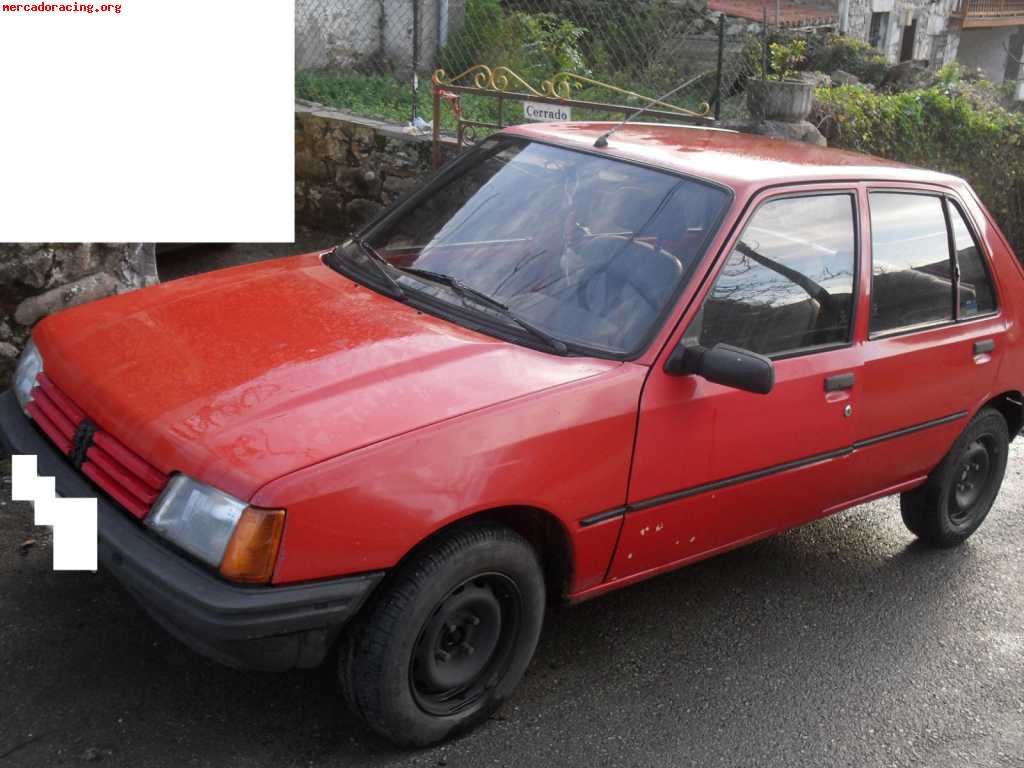 Vendo peugeot 205 1.3 gasolina 5p