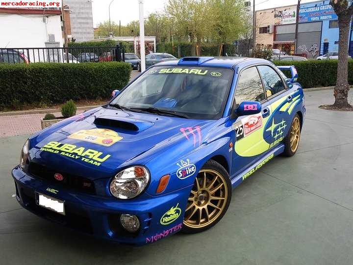 Subaru impreza  wrc replica  2.0 218cv 2002