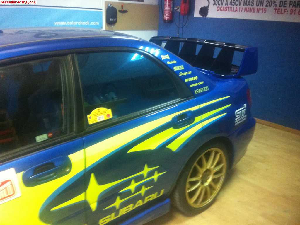 Subaru impreza  wrc replica  2.0 218cv 2002