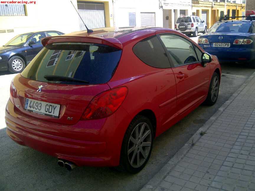 Peugeot 207 rc 200 c.v como nuevo (ocasion)