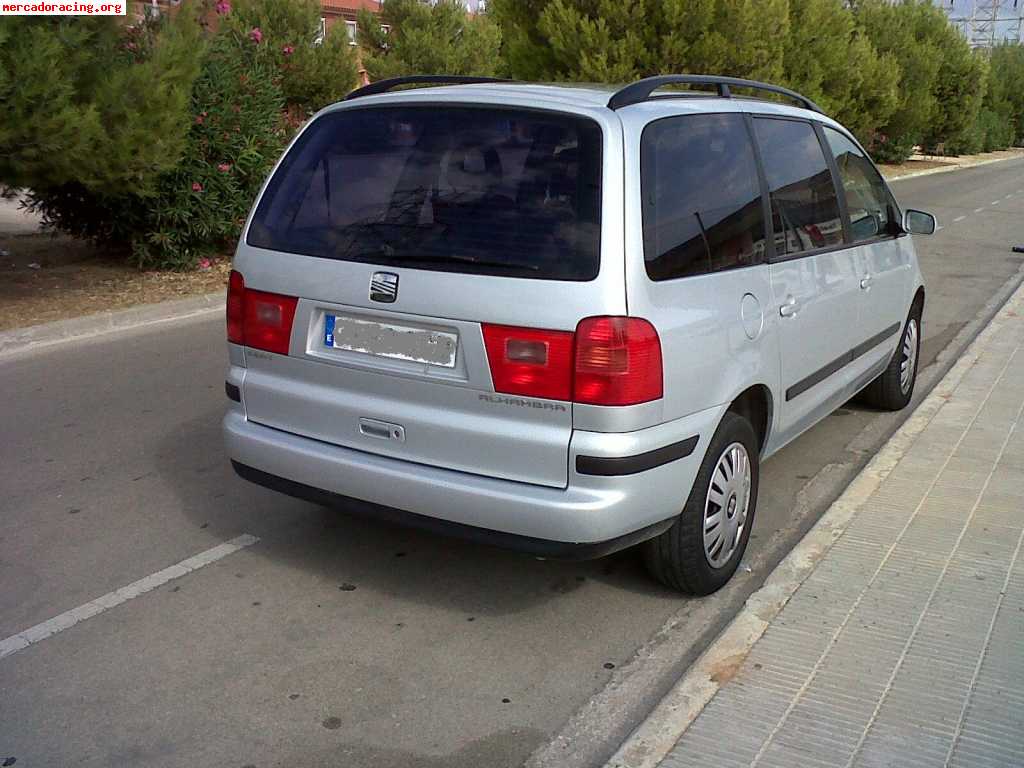 Seat alhambra 2.0 115cv. 6v. gasolina (4900 €)