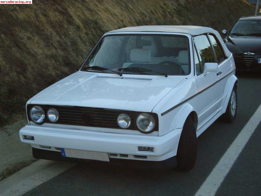 Vendo vw golf mk1 1.8i gli cabrio del 89