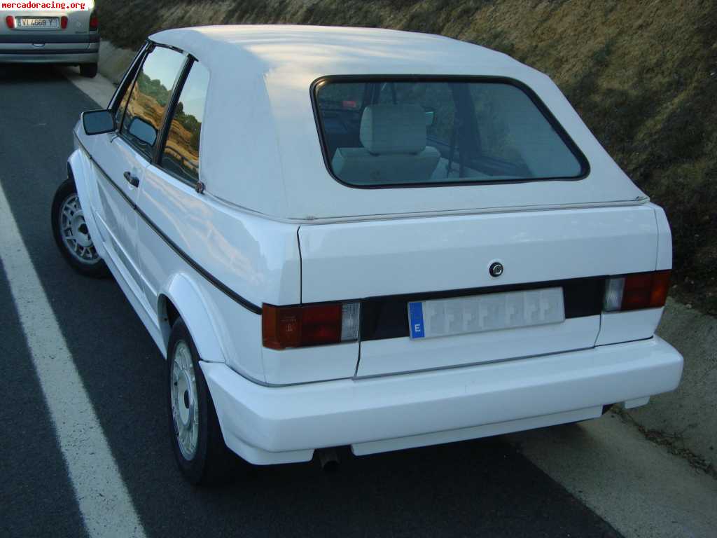 Vendo vw golf mk1 1.8i gli cabrio del 89