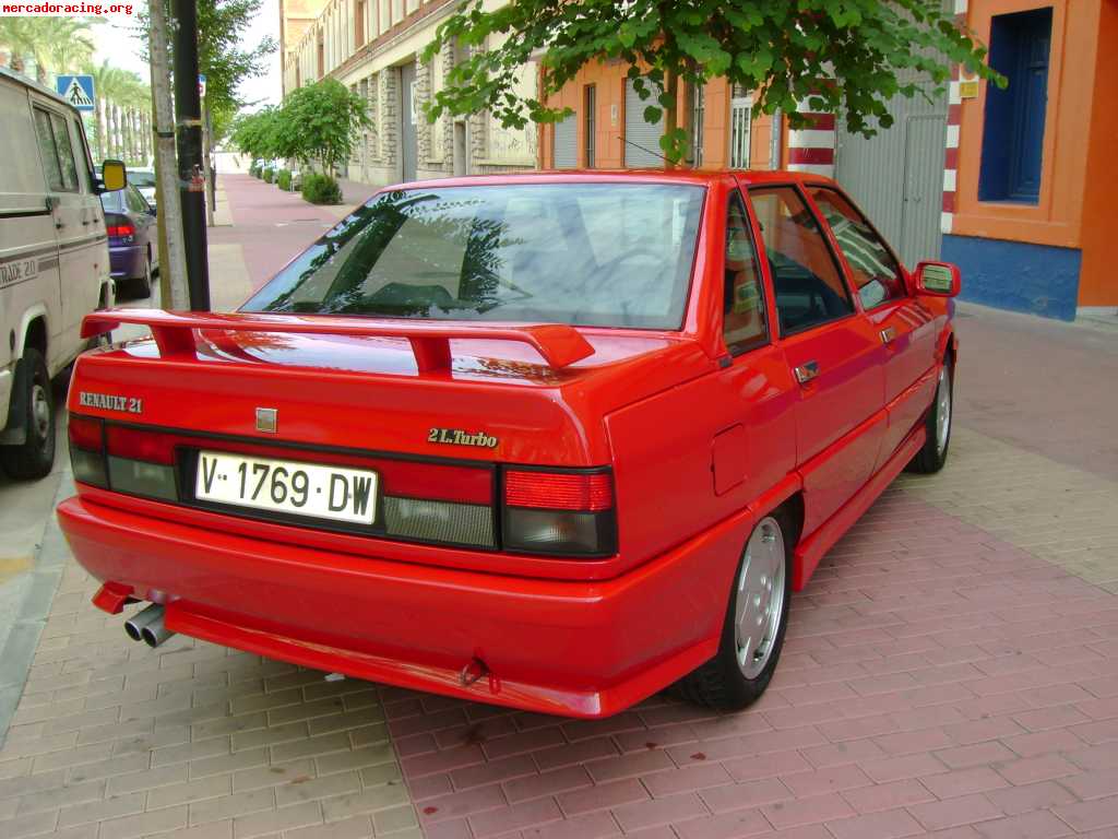 Vendo renault 21 turbo o cambio por opel calibra turbo