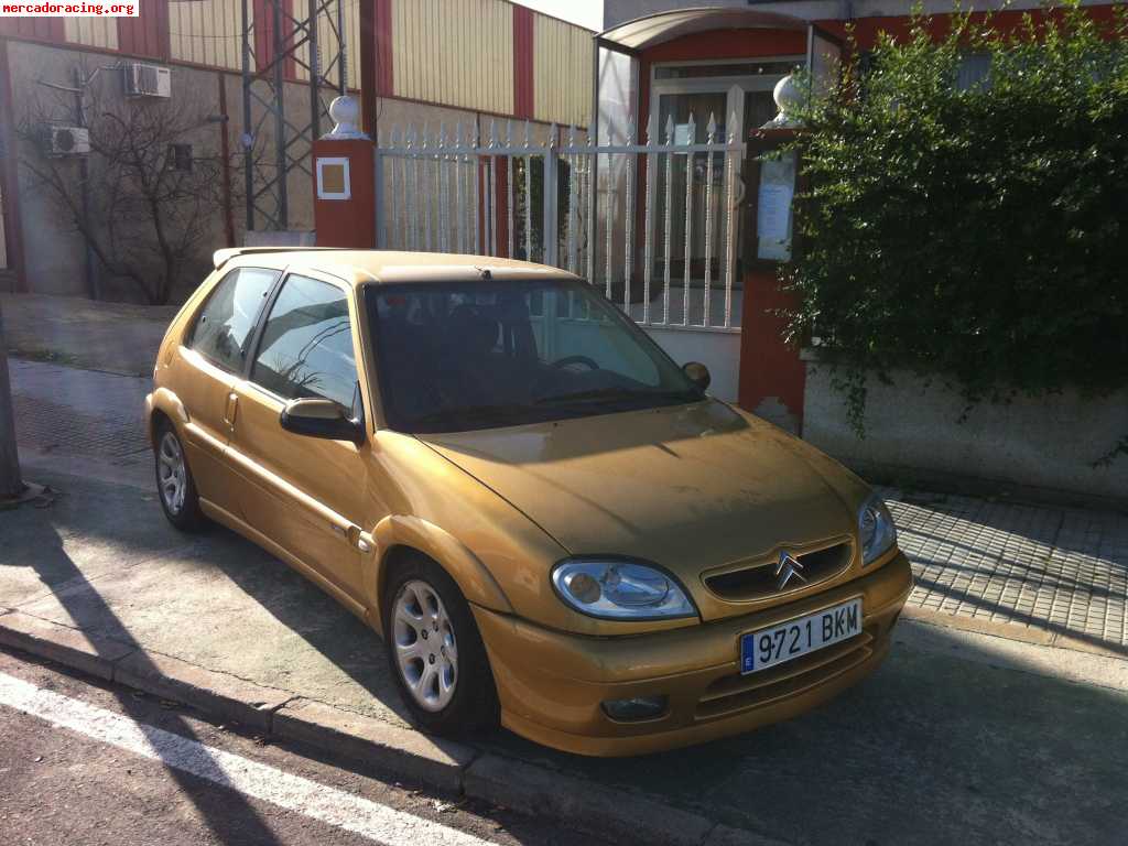 Se vende o se cambia citroen saxo vts fase ii 100cv 