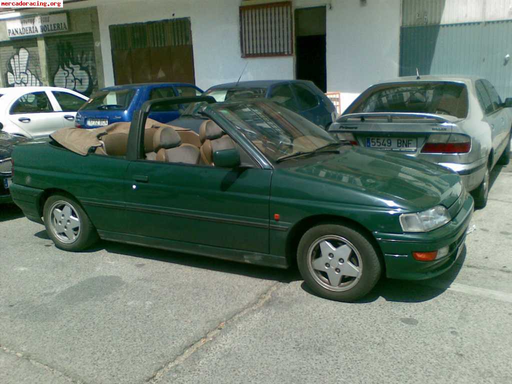 Escort cabriolet 130cv