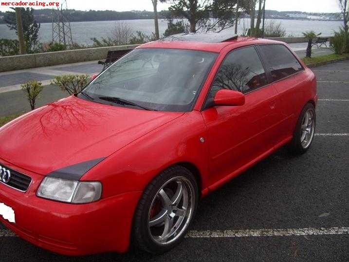 Audi a3 rojo 1.8 20v  125 cv  ......