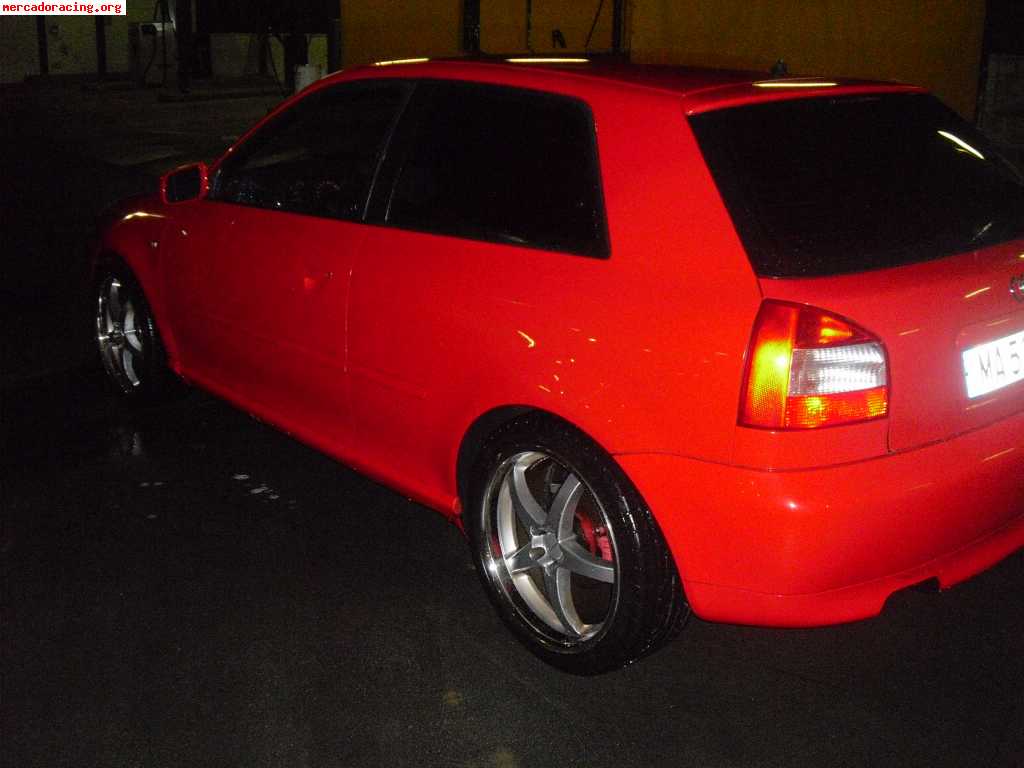 Audi a3 rojo 1.8 20v  125 cv  ......