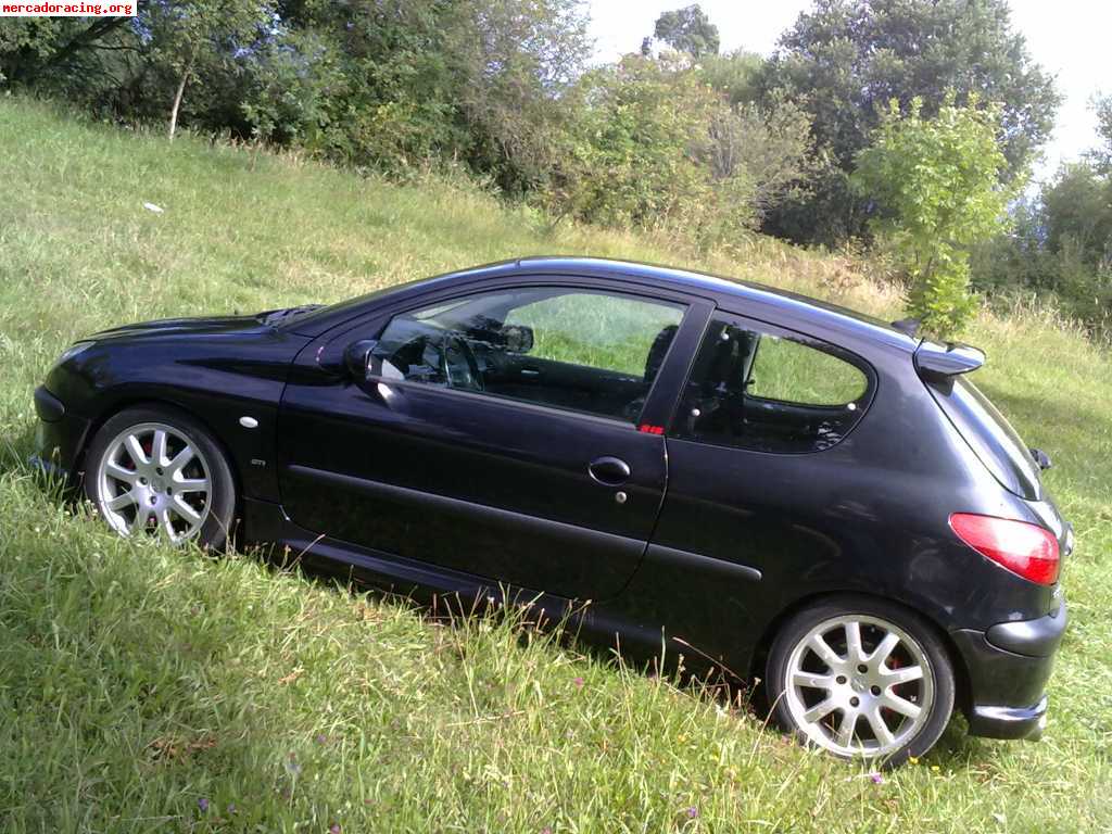 Vendo o cambio 206 gti como nuevo.