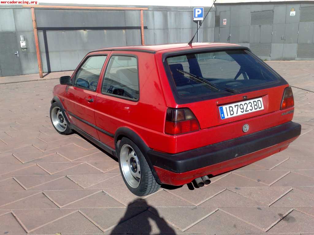 Se vende golf mk2 8v en barcelona, 2000 euros o cambio por d