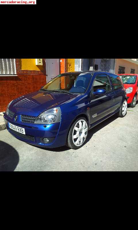 Vendo clio sport fase 2 impecable con muchos extras