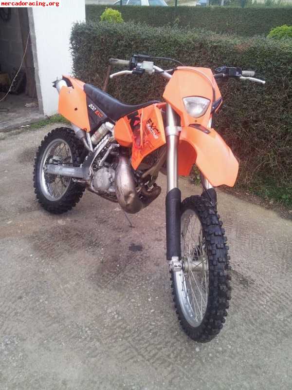 Cambio ktm exc 200 matriculada