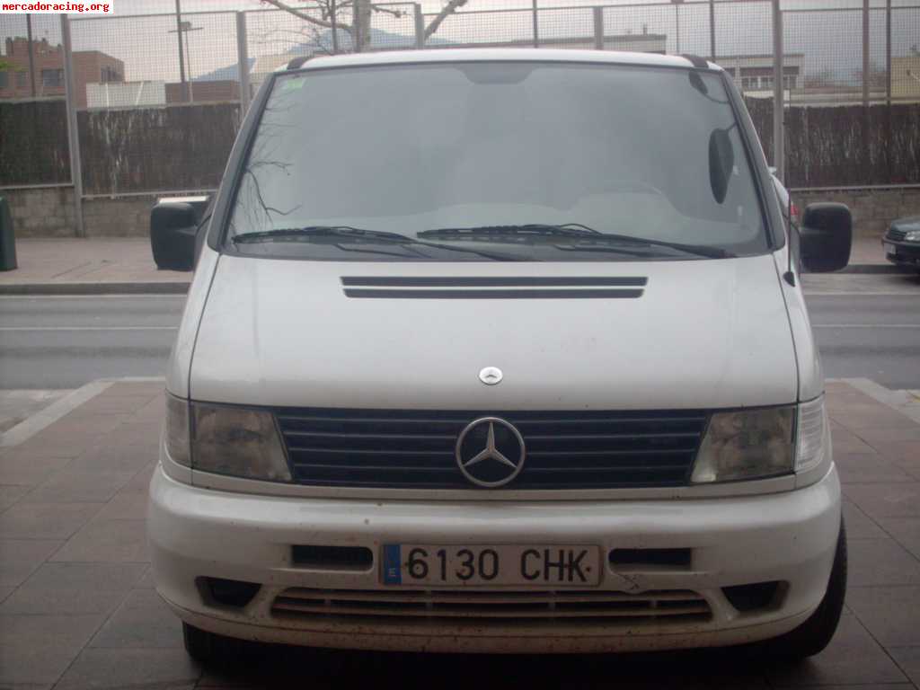 Vendo mercedes benz vito, 112 cdi año 2003 , 6 plazas, crist