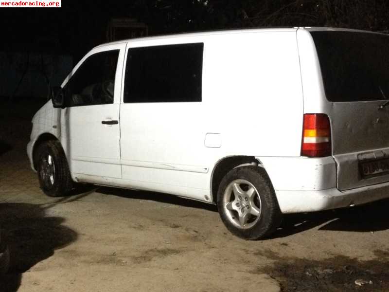 Vendo mercedes benz vito, 112 cdi año 2003 , 6 plazas, crist