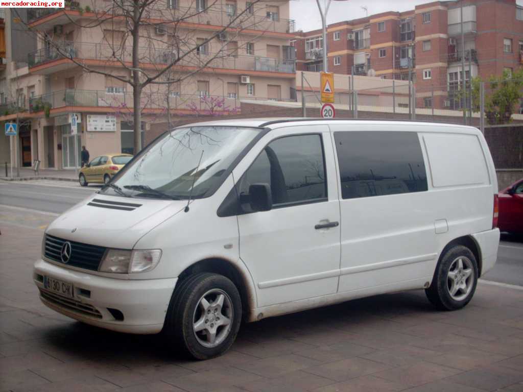 Vendo mercedes benz vito, 112 cdi año 2003 , 6 plazas, crist