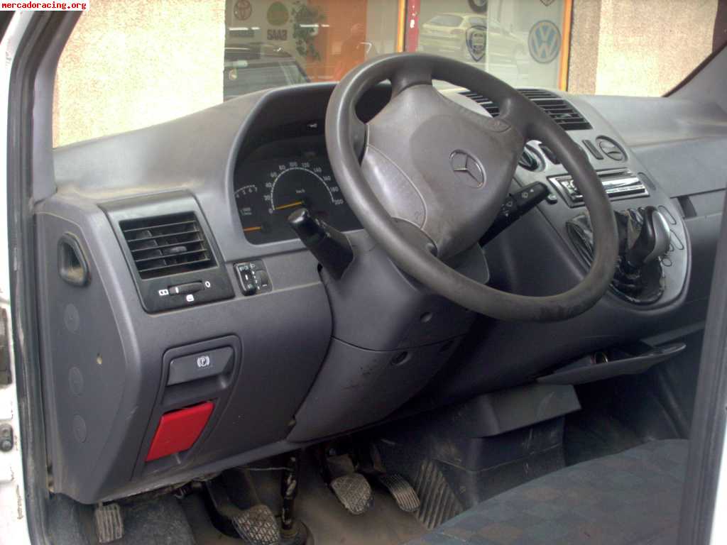 Vendo mercedes benz vito, 112 cdi año 2003 , 6 plazas, crist