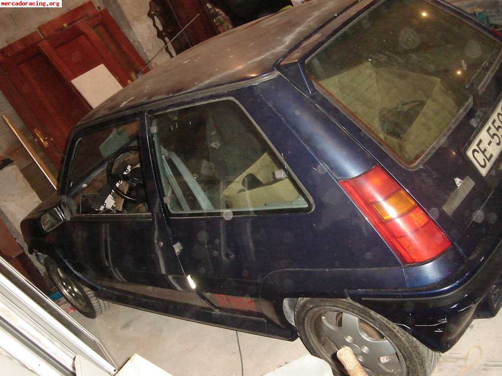 Renault 5gtt blue sport