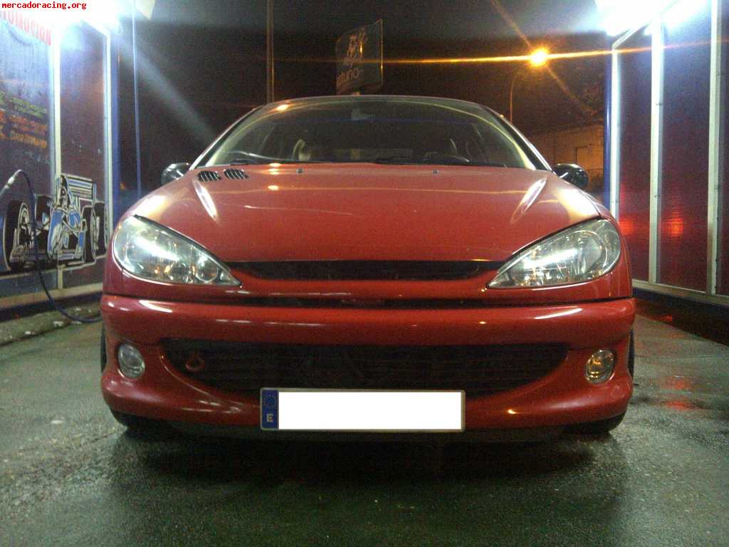 Peugeot 206 gti 60000kms por diesel!!!