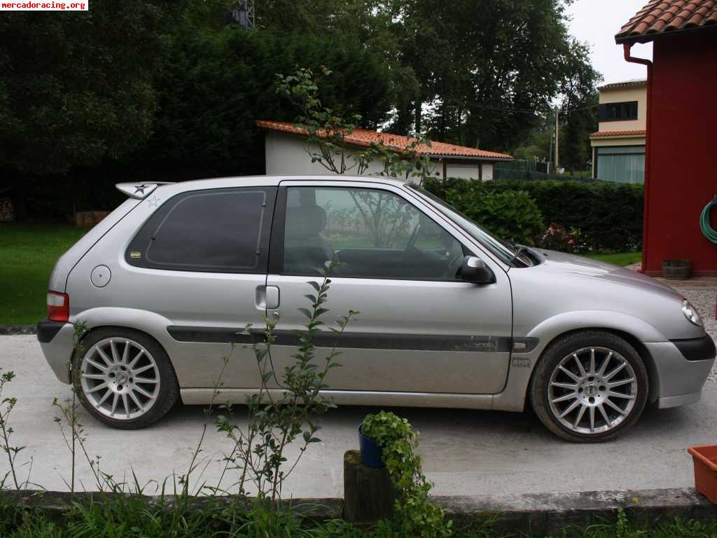 Vendo saxo vts 1.4 o cambio por diesel.